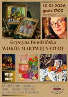 Cisza, światło i uważne spojrzenie na to, co na co dzień bywa niezauważalne - taką podróż proponuje najnowsza wystawa Krystyny Bondzińskiej. Już w sobotę, 10 stycznia 2026 roku, Galeria Sztuki 'Gromada'stanie się miejscem spotkania ze sztuką, która zachęca do zatrzymania się i refleksji nad pięknem ukrytym w prostych formach i codzienności.

