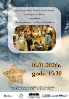 W piątek 16 stycznia 2026 roku o godzinie 15:30, odbędzie się bożonarodzeniowy występ wychowanków przygotowany przez dzieci i kadrę PWD „Kuźnia Sztuki i Nauki” w Gnojnie oraz filiach. 