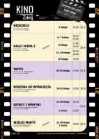 Zapraszamy do zapoznania się z repertuarem filmowym Kina 