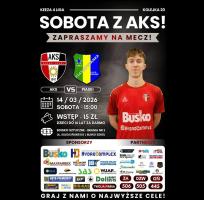Piłkarze AKS 1947 Busko-Zdrój w sobotę 14 marca rozegrają kolejne spotkanie w rozgrywkach KEEZA 4 Ligi sezonu 2025/2026. Lider tabeli podejmie na stadionie przy ul. Kusocińskiego Piaskowiankę Piaski. Początek meczu zaplanowano na godzinę 15:00.