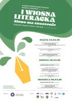 Miłośnicy książek, poezji i inspirujących opowieści będą mieli wyjątkową okazję, by spędzić kwietniowy weekend w towarzystwie literatury. 'Wiosna literacka - słowo ma znaczenie' to cykl wydarzeń, który połączy Busko-Zdrój, Pacanów, Pińczów i Solec-Zdrój, oferując bogaty program spotkań autorskich, pokazów podróżniczych oraz kiermasz książek.