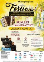 Gminne Centrum Kultury w Solcu-Zdroju zaprasza na wyjątkowe wydarzenie - XVII Ogólnopolski Festiwal Muzyki Akordeonowej 'Harmonia Zdrowia i Muzyki', który odbędzie się w dniach 21-24 maja 2026 roku. To niezwykła okazja, by doświadczyć magii akordeonu i zanurzyć się w różnorodność jego brzmienia.