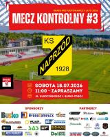 W najbliższą sobotę kibice ponownie będą mogli zobaczyć w akcji piłkarzy AKS 1947 Busko-Zdrój. Rywalem buskiego zespołu w trzecim meczu kontrolnym będzie Naprzód Jędrzejów. Spotkanie odbędzie się na Stadionie Miejskim przy ul. Kusocińskiego.