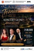 Największe przeboje światowych musicali, artyści pochodzący z Buska-Zdroju i wieczorny koncert w jednej z najbardziej rozpoznawalnych przestrzeni miasta. W piątek, 21 sierpnia, dziedziniec Tężni Busko wypełni muzyka. W ramach cyklu Muzyczna Tężnia wystąpią Klaudia Duda, Michał Jewiarz oraz Paweł Korepta.
