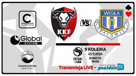 W sobotę, 23 listopada 2024 roku, o godzinie 19:00 w hali Kazimierskiego Ośrodka Sportowego odbędzie się wyjątkowe wydarzenie sportowe - derby powiatu kazimierskiego. Na parkiecie zmierzą się dwie lokalne drużyny: KKF Caffaro Global System Kazimierza Wielka oraz SSF Ewenta Wisła Opatowiec, które rywalizują w 1. Polskiej Lidze Futsalu.