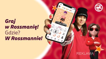 Rossmann wystartował z kolejną inicjatywą dla młodych klientów. Pakiet sztosów poszerzyliśmy o nową funkcjonalność w aplikacji Rossmann PL. Po dropach i niedawnej premierze pinów stworzonych wspólnie z Natalią Kopiszką przyszedł czas na kolejny krok. Od teraz w Rossmannie można grać w grę!