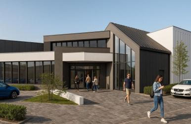 W sercu Buska-Zdroju powstaje wyjątkowa inwestycja łącząca nowoczesną architekturę z harmonią naturalnej zieleni. Galeria Przestrzeni to wielofunkcyjny budynek handlowo-usługowy zaprojektowany w stylu Bauhaus, gdzie elegancja geometrycznych form idzie w parze z komfortem użytkowym i doskonałą ekspozycją komercyjną. 
