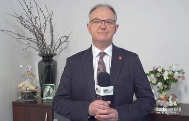 Z okazji Świąt Wielkanocnych Burmistrz Miasta i Gminy Busko-Zdrój, Jerzy Szydłowski, kieruje do mieszkańców oraz gości serdeczne życzenia świąteczne.