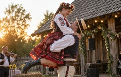 Jak wyglądało tradycyjne wiejskie wesele, jakie przyśpiewki towarzyszyły zabawie i które obrzędy przetrwały w pamięci mieszkańców regionu? W niedzielę, 20 września, będzie można przekonać się o tym w Podgajach. Stowarzyszenie Ziemia Buska zaprasza na wydarzenie, którego głównym celem jest przypomnienie i popularyzacja lokalnych zwyczajów weselnych.