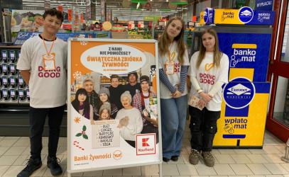 W całej Polsce prowadzona jest 29. Świąteczna Zbiórka Żywności, organizowana przez Banki Żywności. Akcja odbywa się w ponad 2000 sklepów na terenie kraju i ma na celu wsparcie osób oraz rodzin znajdujących się w trudnej sytuacji życiowej.