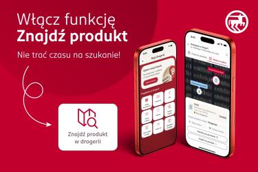 Miliony użytkowników aplikacji Rossmann PL mogą już korzystać z nowej funkcjonalności - Znajdź produkt w drogerii.  Ułatwia ona nawigację po drogerii podczas zakupów stacjonarnych niczym najlepszy GPS.