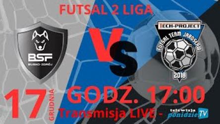 Kolejna wygrana Wilków! Trwa dobra passa buskiej drużyny. Mecz BSF Busko-Zdrój vs Tech-Project Futsal Team Jarosław zakończył się wygraną 5:2. 