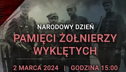 Klub Gazety Polskiej w Busku-Zdroju zaprasza w sobotę, 2 marca 2024r. o godz. 15:00 na obchody Narodowego Dnia Pamięci Żołnierzy Wyklętych w Lesie Koteckim. 