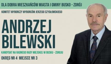 Tak dla Programu współpracy z mieszkańcami miasta i gminy Busko-Zdrój. Tak dla zrównoważonego rozwoju całej gminy Busko-Zdrój. TAK dla Jerzego Szydłowskiego.
 