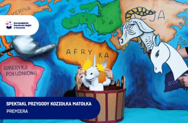 Przygody Koziołka Matołka to wyjątkowy spektakl Europejskiego Centrum Bajki, który przeniesie widzów w świat fantastycznych przygód rezolutnego Koziołka! Ta spektakularna opowieść zabierze Was w ekscytującą podróż przez lądy, morza i egzotyczne krainy, gdzie Matołek spotka niezwykłych przyjaciół i popadnie w liczne tarapaty!