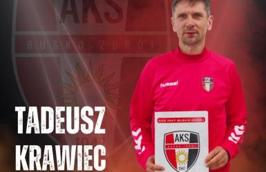 Tadeusz Krawiec został oficjalnie powołany na stanowisko trenera pierwszej drużyny AKS 1947 Busko-Zdrój. Jego doświadczenie w świecie piłki nożnej oraz osiągnięcia jako szkoleniowca czynią go idealnym kandydatem do kierowania buskim zespołem.