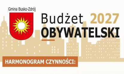 To mieszkańcy zdecydują, na co zostanie wydanych 400 tysięcy złotych z budżetu gminy. Burmistrz Buska-Zdroju ogłosił harmonogram Budżetu Obywatelskiego na 2027 rok. Projekty będzie można zgłaszać do końca sierpnia, a jesienią odbędzie się głosowanie. To kolejna szansa na realizację inwestycji i inicjatyw, które powstaną z pomysłów samych mieszkańców.