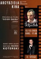 Pińczowskie Samorządowe Centrum Kultury przygotowuje wyjątkowe wydarzenie dla miłośników ambitnego kina. Już 12 grudnia odbędzie się pierwszy odcinek nowej inicjatywy pod nazwą 'Arcydzieła Kina nie tylko dla koneserów', której celem jest prezentowanie filmów uznawanych za przełomowe dla kultury oraz stworzenie przestrzeni do rozmów o ich znaczeniu i wpływie na odbiorców.