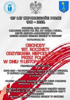 <p>We wtorek, 11 listopada 2025 roku w Stopnicy odbędą się uroczystości
związane z 107. rocznicą odzyskania przez Polskę niepodległości. <br /></p><br />