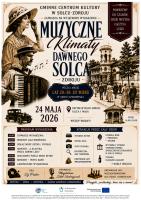 Solec-Zdrój ponownie przypomni o swojej uzdrowiskowej historii i klimacie dawnych lat. Już 24 maja 2026 roku miejscowość zamieni się w pełne elegancji i muzyki retro miejsce inspirowane atmosferą lat 20. i 30. XX wieku. Wszystko za sprawą wydarzenia 'Muzyczne Klimaty Dawnego Solca-Zdroju', które przypomni klimat przedwojennego kurortu.