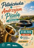 Letnie wieczory najlepiej smakują wtedy, gdy towarzyszy im dobra muzyka i wyjątkowa atmosfera. Już w piątek, 7 sierpnia, Muzyczna Tężnia w Busku-Zdroju stanie się miejscem spotkania wszystkich, którzy lubią tańczyć i słuchać muzyki na żywo. Przed uczestnikami wieczór pełen tanecznych przebojów i dobrej zabawy z Andrzejem Pisulą.