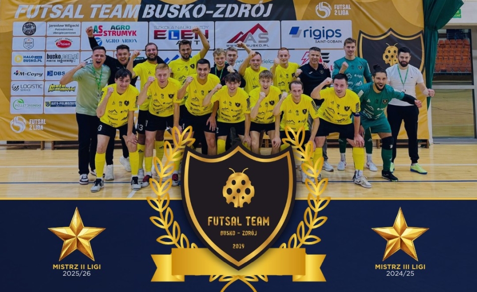 Futsal Team Busko-Zdrój rozpocznie sezon przed własną publicznością. Jest terminarz 1. Ligi