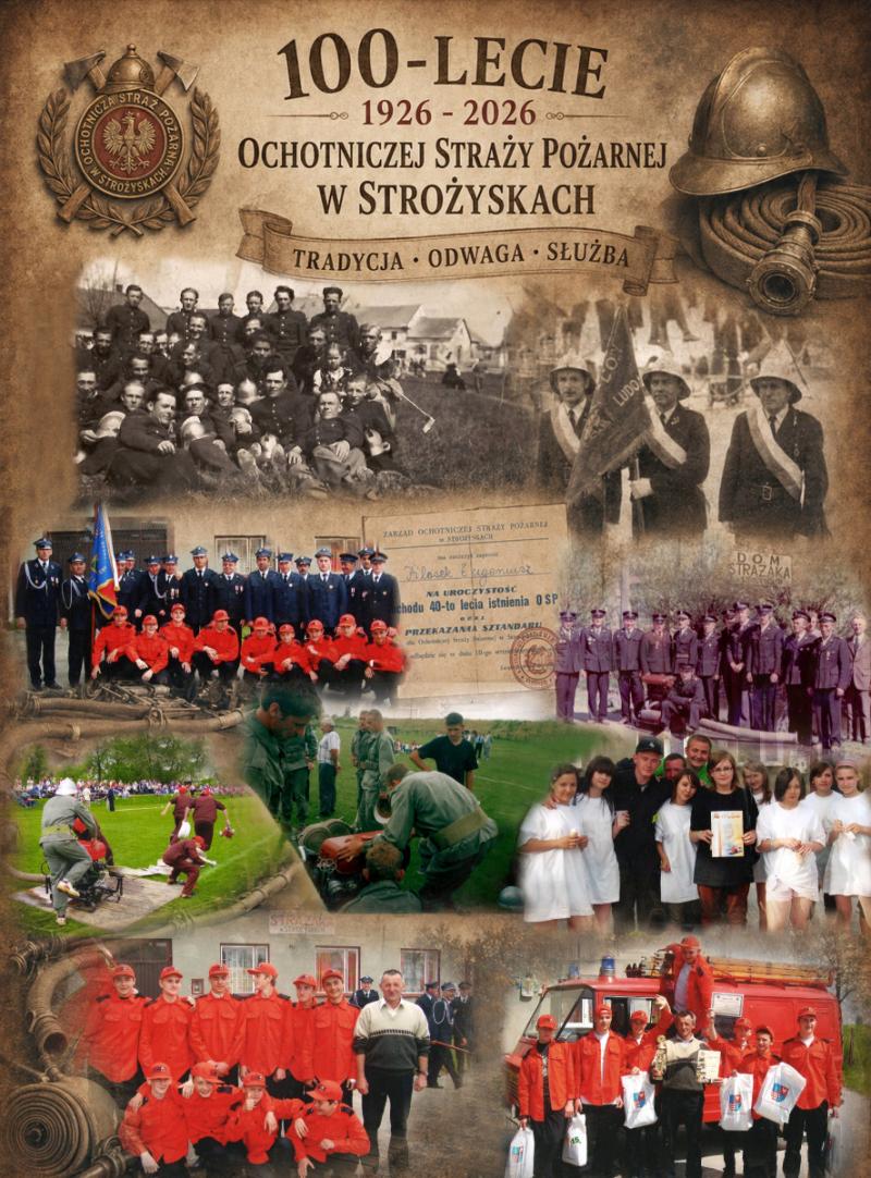 OSP Stro�yska �wi�tuje 100-lecie dzia�alno�ci. Jubileuszowe obchody ju� 21 czerwca. Foto: 42929_100lecie_strazy_strozyska.jpg 