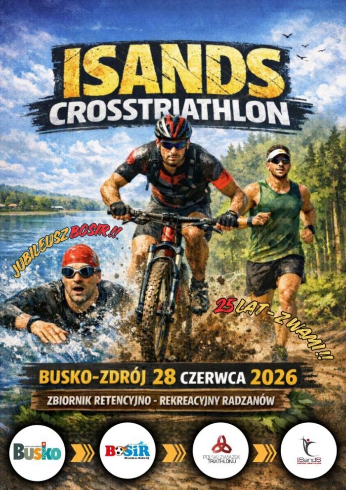 Cross Triathlon Tour 2026 w Busku-Zdroju. Otwarcie zbiornika w Radzanowie 