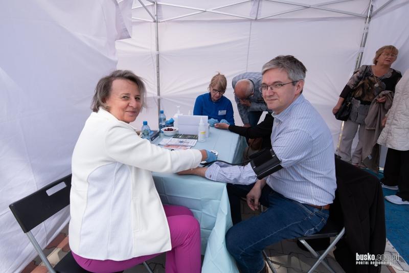 Festiwal Zdrowia Badajmy się! w Pacanowie. Mieszkańcy chętnie korzystali z bezpłatnych badań. Foto: 42991_festiwal_zdrowia_pacanow_2026_013.jpg 