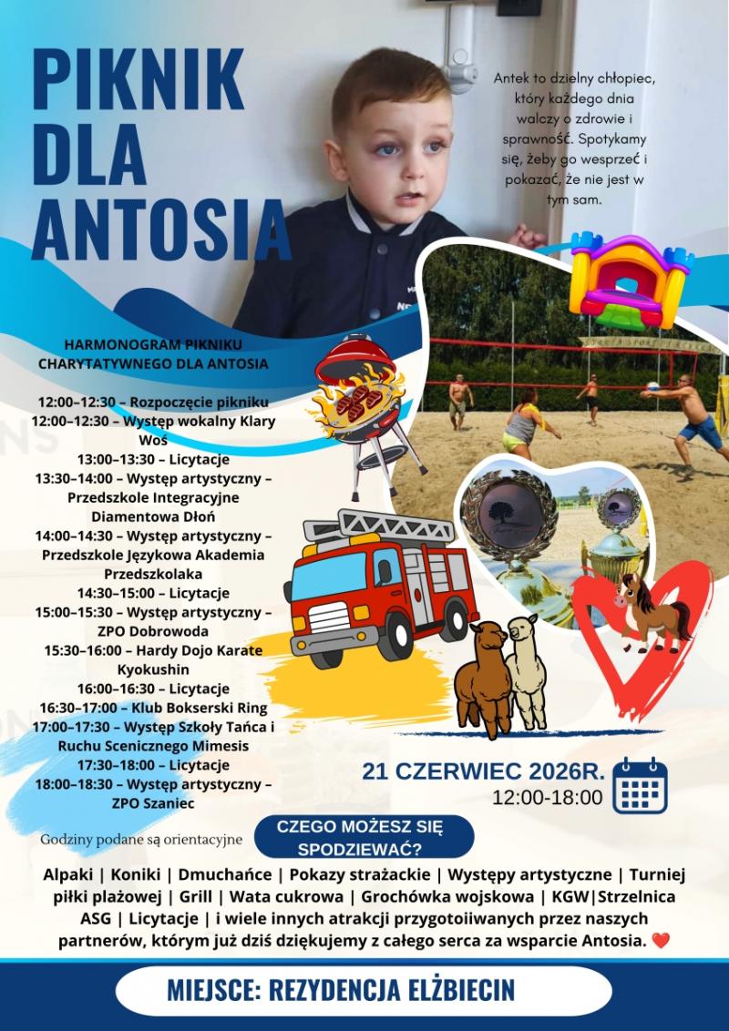 Piknik Charytatywny dla Antosia w El�bicinie. B�dzie mn�stwo atrakcji, pokaz�w i licytacji. Foto: 43022_piknik_dla_antosia.jpg 