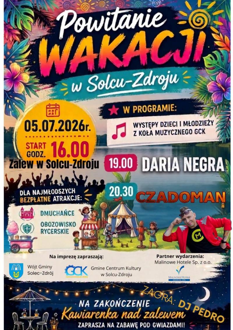 Czadoman gwiazd� Powitania Wakacji w Solcu-Zdroju. Foto: 43050_powitanie_wakacji_solec.jpg 