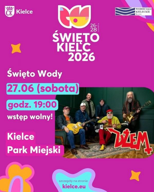 �wi�to Kielc 2026. D�em, Natalia Szroeder i Fukaj na scenie. Trzy dni koncert�w i mn�stwo atrakcji. Foto: 43055_swieto_kielc_2026_1.jpg 