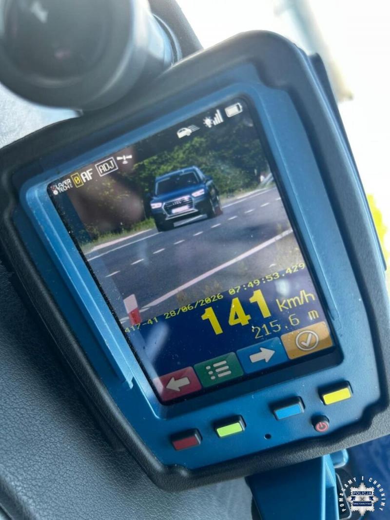 Pijany kierowca pędził przez Broninę. Przekroczył prędkość o 91 km/h i miał 1,5 promila alkoholu. Foto: 43087_kontrola_drogowa_bronina.jpg 