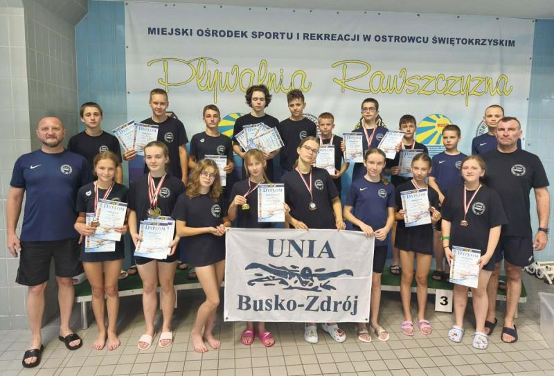 35 medali dla Unii Busko-Zdr�j. Triumf w Ostrowcu i pierwsze miejsce w klasyfikacji progresji zawodnik�w. Foto: 43095_medale_unia_busko.jpg 