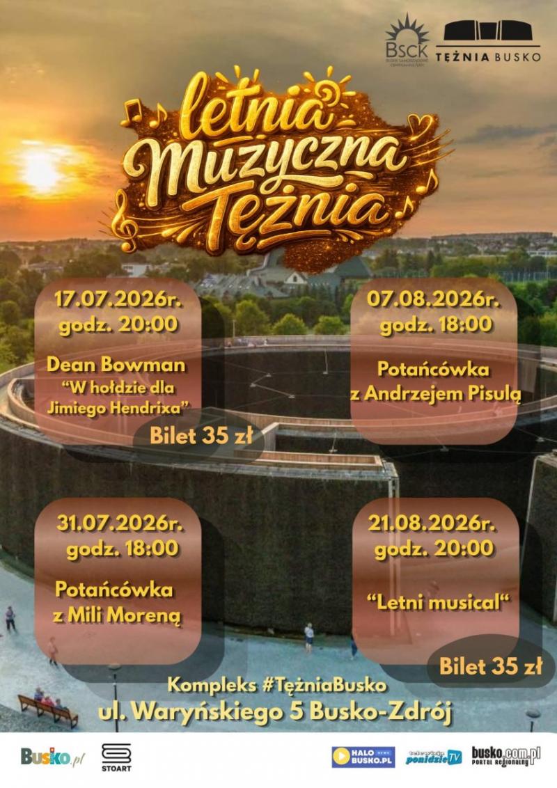 Wakacje 2026 w Kompleksie T�nia Busko. Foto: 43100_teznia_busko_lipiec_1.jpg 