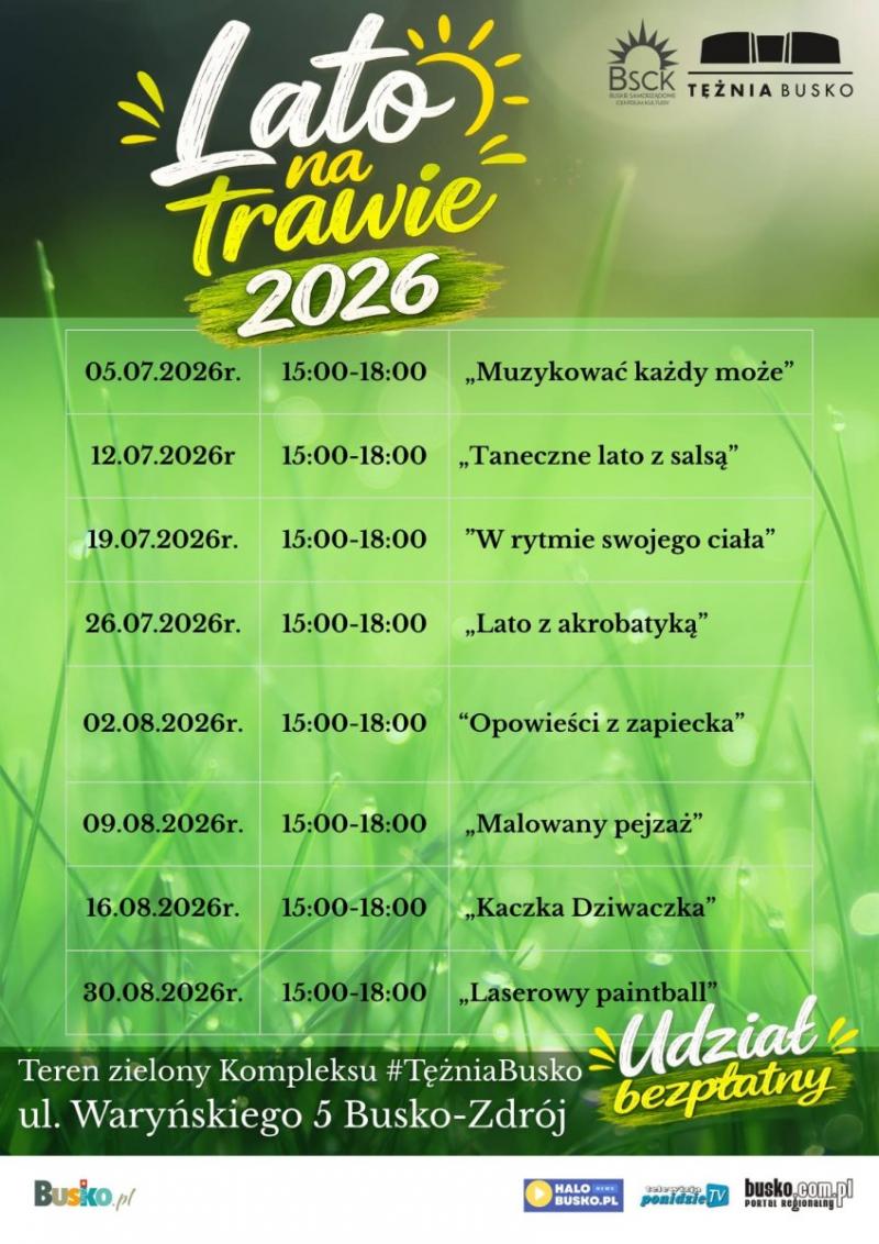 Wakacje 2026 w Kompleksie T�nia Busko. Foto: 43100_teznia_busko_lipiec_2.jpg 
