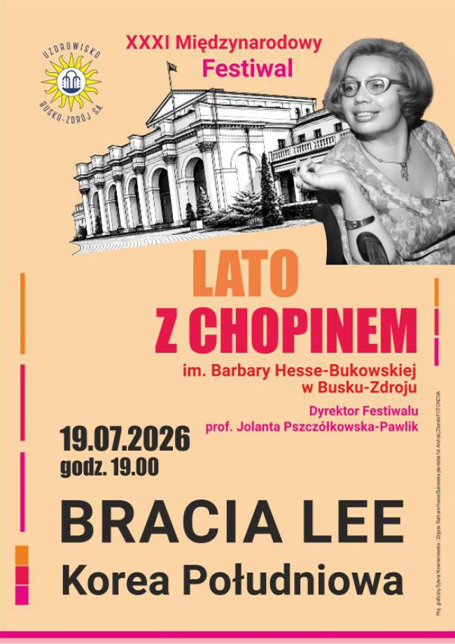 Lato z Chopinem 2026 w Busku-Zdroju. Koncerty, �wiatowej klasy piani�ci i muzyczna uczta dla meloman�w. Foto: 43160_bracia_lee.jpg 