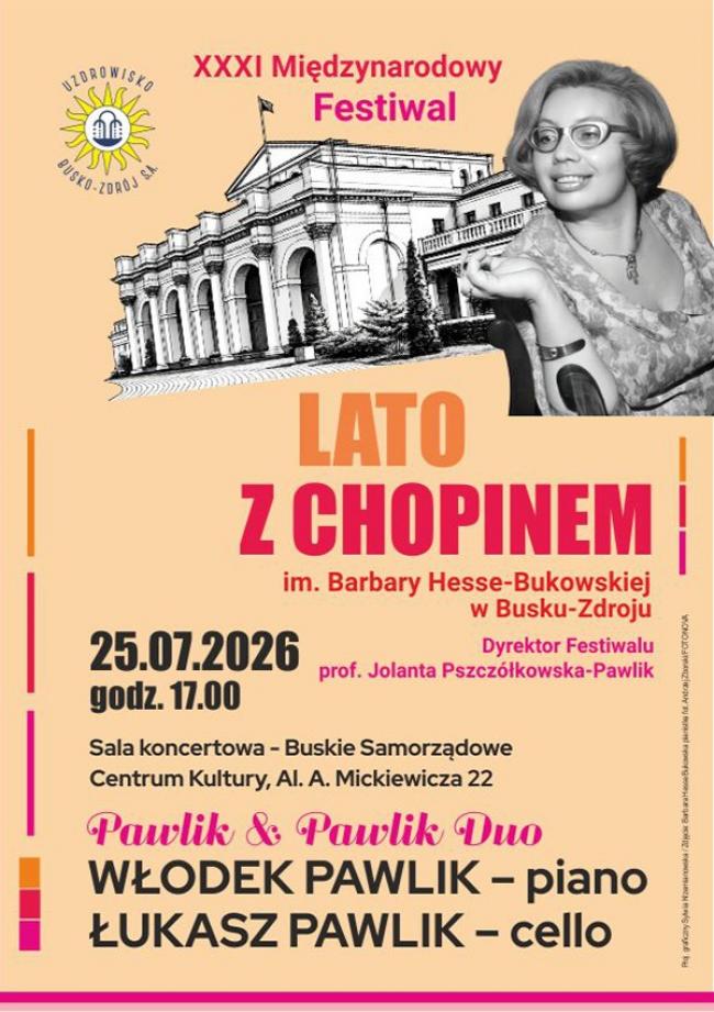 Lato z Chopinem 2026 w Busku-Zdroju. Pi�� koncert�w, �wiatowej klasy piani�ci i muzyczna uczta dla meloman�w. Foto: 43160_lato_z_chopinem.jpg 