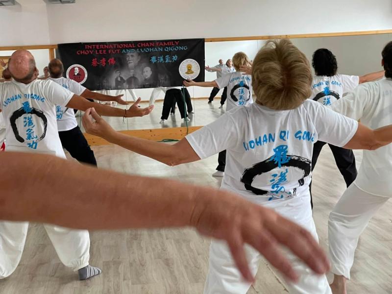 Lider Buskiego Klubu Kung-Fu doskonali� umiej�tno�ci. Chce rozwija� Luohan Qigong w Busku-Zdroju. Foto: 43181_andrzej_cuprujak_socha_szkolenie_1.jpg 