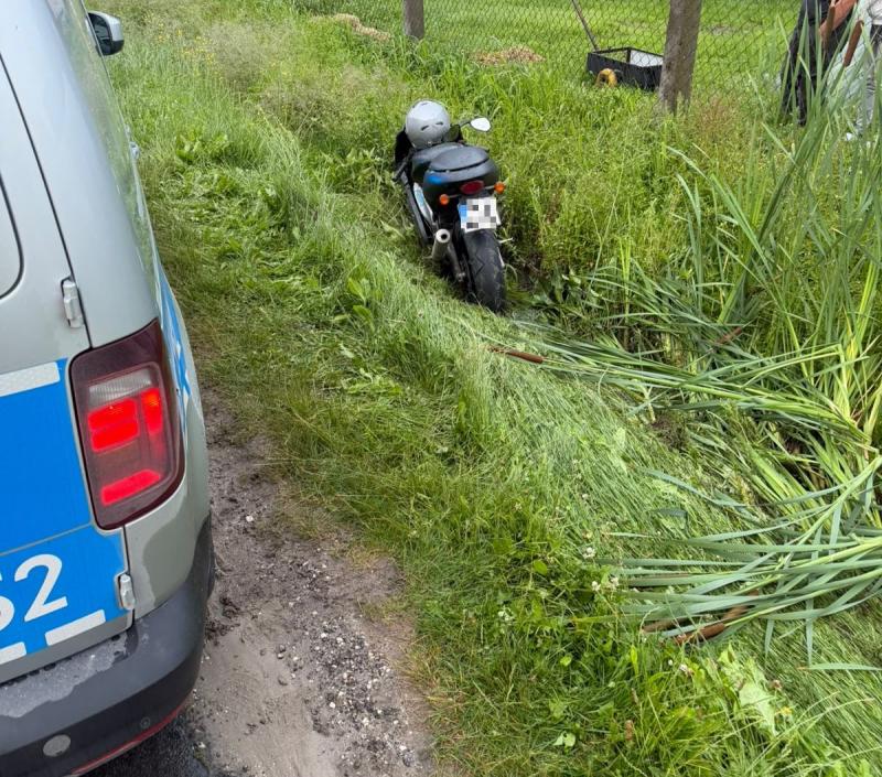 Pijany motocyklista ucieka� przed policj�. To ju� drugi po�cig za tym samym 29-latkiem. Foto: 43182_pijany_motocyklista_uciekal_przed_policja_3.jpg 