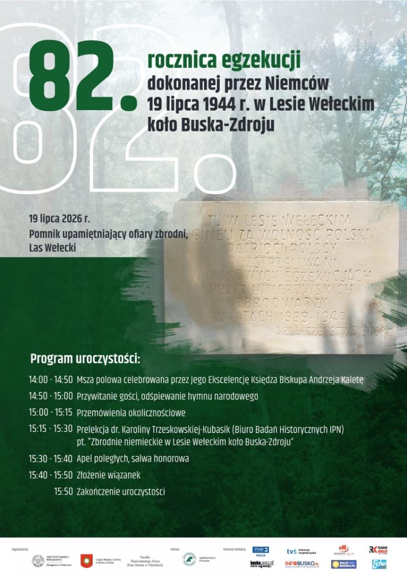 82. rocznica egzekucji w Lesie We�eckim. Foto: 43186_82_rocznica_zbrodni_w_lesie_weleckim.jpg 