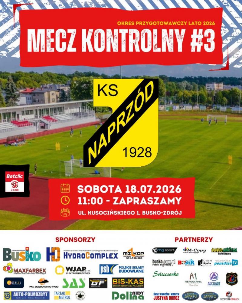Trzeci mecz kontrolny AKS 1947. Do Buska przyjedzie Naprz�d J�drzej�w. Foto: 43193_trzeci_mecz_kontrolny_aks.jpg 