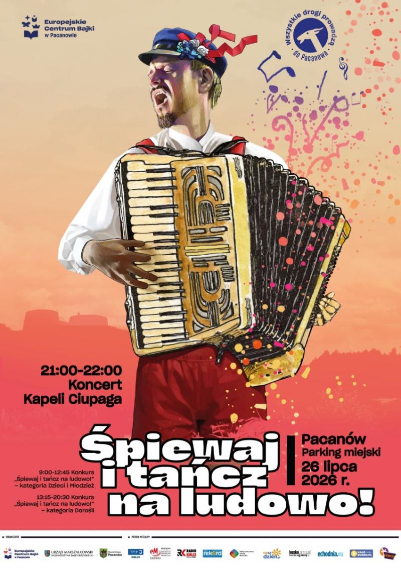 �piewaj i ta�cz na ludowo 2026 w Pacanowie. Konkurs folklorystyczny i koncert Kapeli Ciupaga. Foto: 43222_spiewaj_tancz_na_ludowo_pacanow_2.jpg 