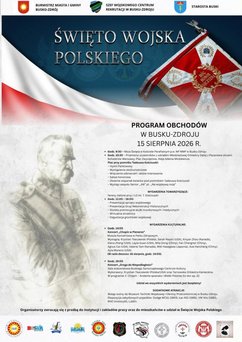 �wi�to Wojska Polskiego 2026 w Busku-Zdroju. Sprawd�, co zaplanowano na 15 sierpnia. Foto: 43244_swieto_wojska_polskiego.jpg 