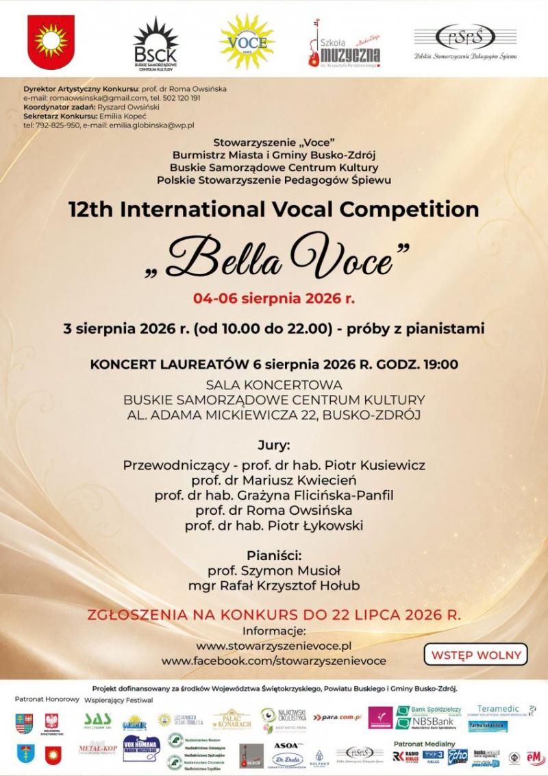 Koncert Laureatów 'Bella Voce' 2026 w Busku-Zdroju. Foto: 43323_43234_bella_voce_2026_8.jpg 