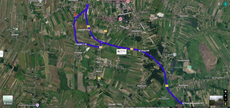 Motoryzacyjne zako�czenie sezonu z Klasykami Ponidzie. Foto: 43353_Trasa_przejazdu_klasyki_ponidzie.jpg 