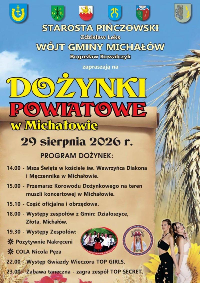 Do�ynki Powiatowe w Micha�owie 2026. TOP GIRLS gwiazd� wieczoru. Foto: 43421_dozynki_powiatowe_michalow.jpg 