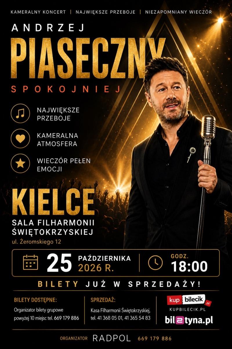 Muzyczny wiecz�r z Andrzejem Piasecznym. Popularny wokalista wyst�pi w Kielcach. Foto: 43459_piaseczny_kielce.jpg 