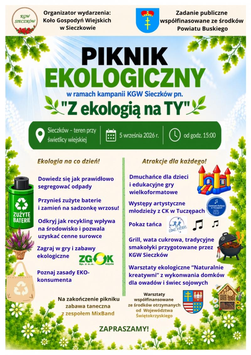 Piknik Ekologiczny w Sieczkowie. Rodzinna zabawa, wyst�py, warsztaty i atrakcje dla dzieci. Foto: 43467_piknik_ekologiczny_sieczkow.jpg 