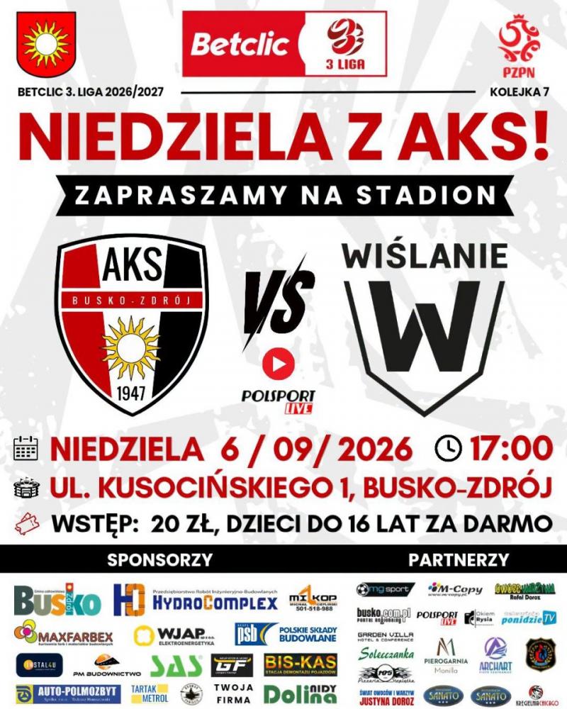 Pi�karska niedziela w Busku-Zdroju. AKS podejmie Wi�lan Skawina (video). Foto: 43472_mecz_aks_wislanie.jpg 